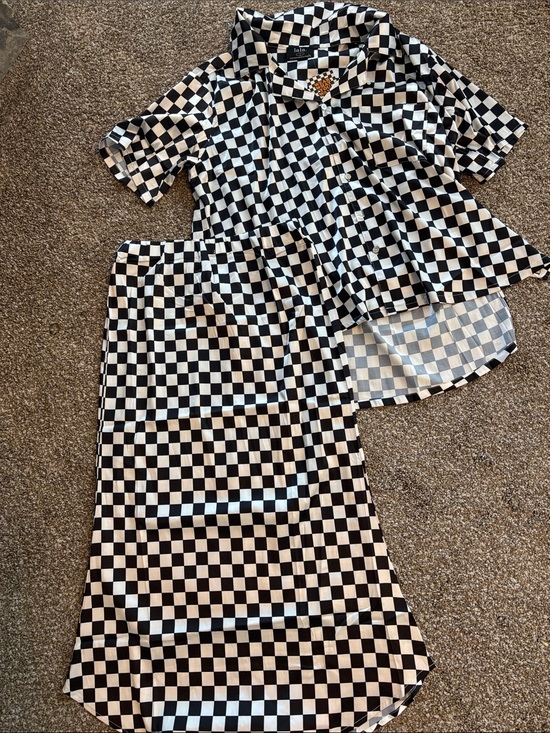 Dressed in LALA Other - Dressed in lala check set NWT small